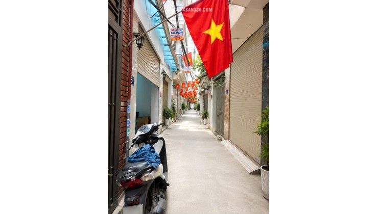 Bán nhà Đại Kim, Hoàng Mai dưới 8.2 tỷ. Thang máy. Ngõ nông cách ô tô 5 nhà.